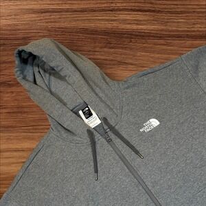 The North Face Men's Evolution Simple Dome Grey Full Zip Hoodie Classic Size L